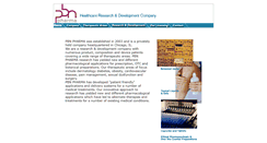 Desktop Screenshot of pbnpharma.com